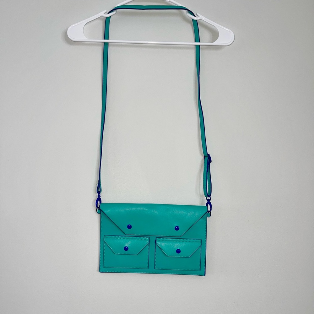 BCBG Slim Color Block Hangbag